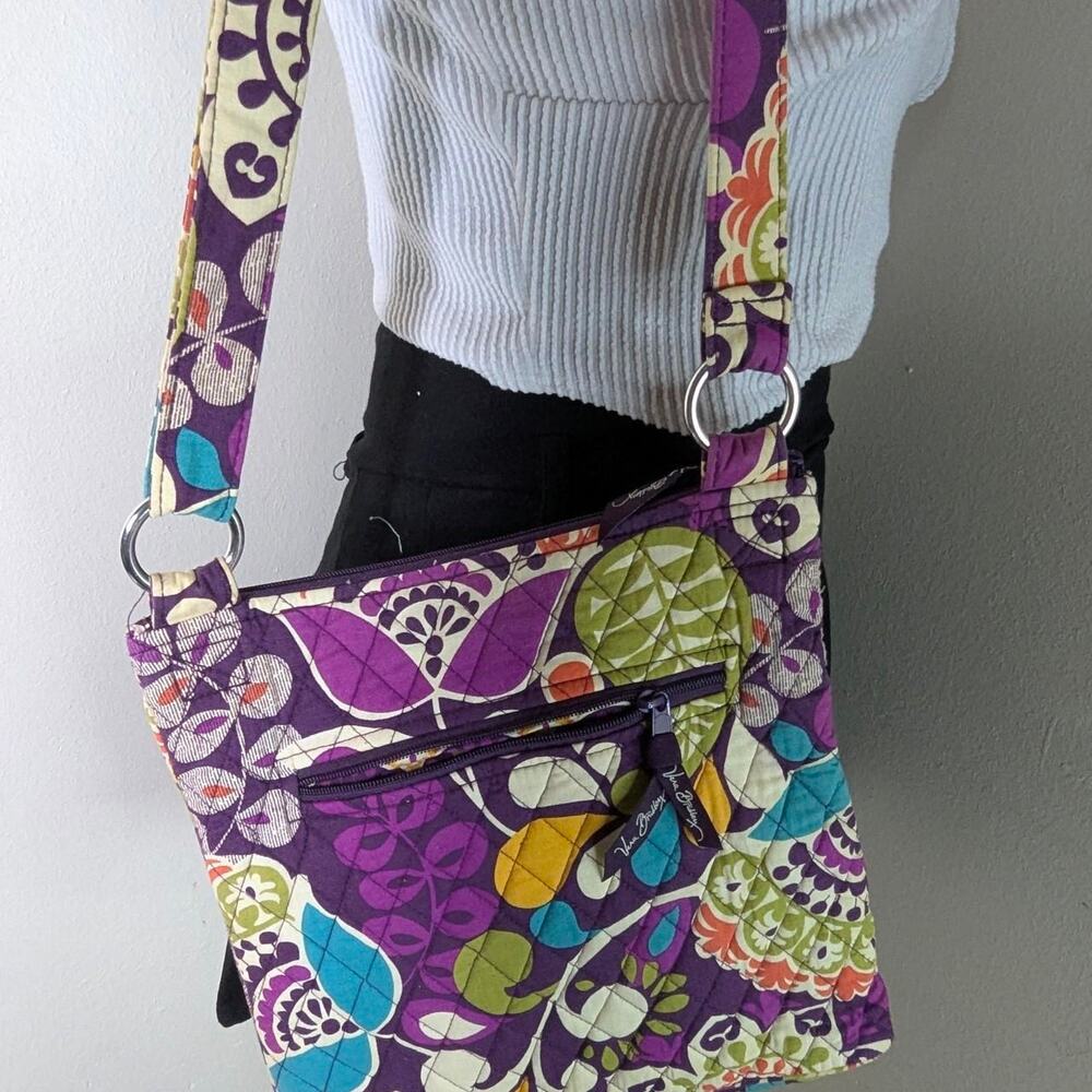 Vera Bradley multicolor crossbody bag - Picture 8 of 8